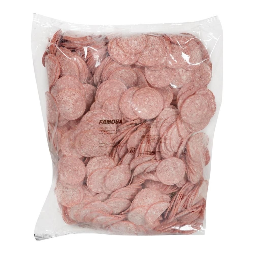 Famoza 2.5 in Sliced Pepperoni