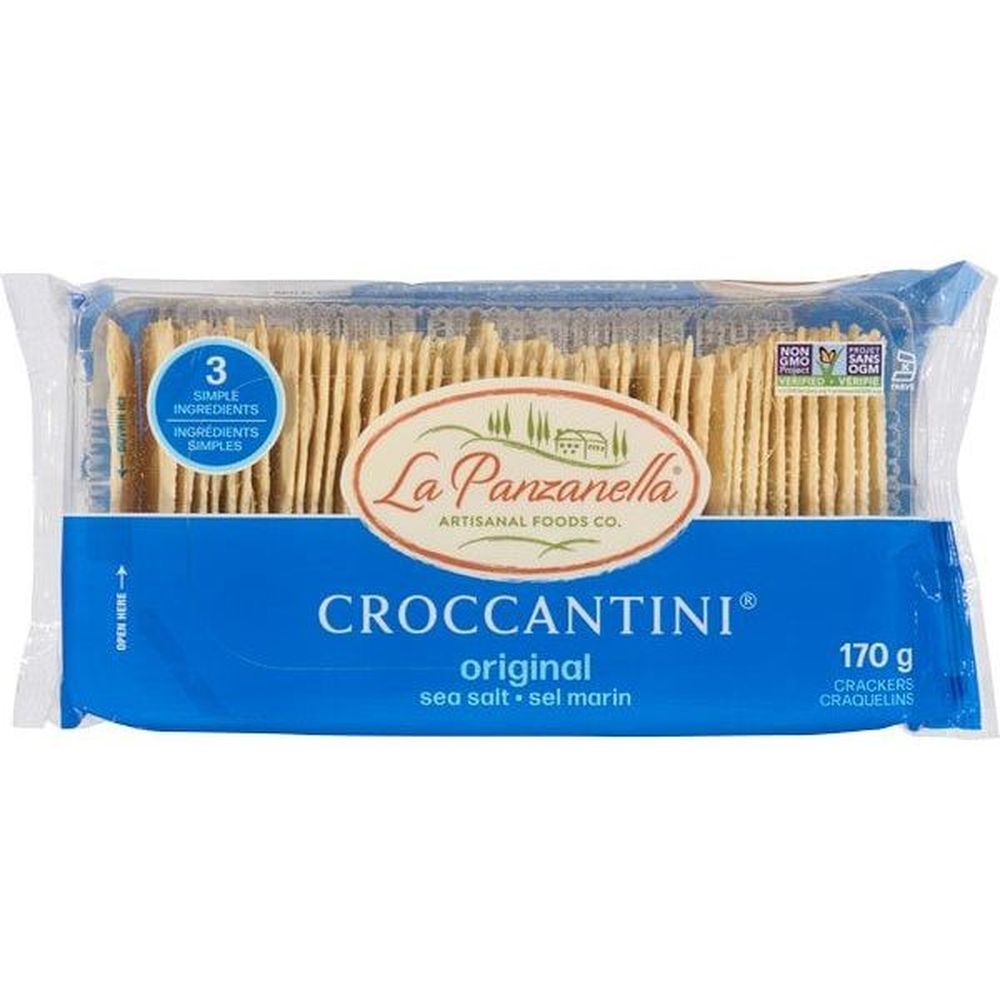 La Panzanella Mini Craquelins Croccantini Originaux, 170 G -- 12 Par Caisse