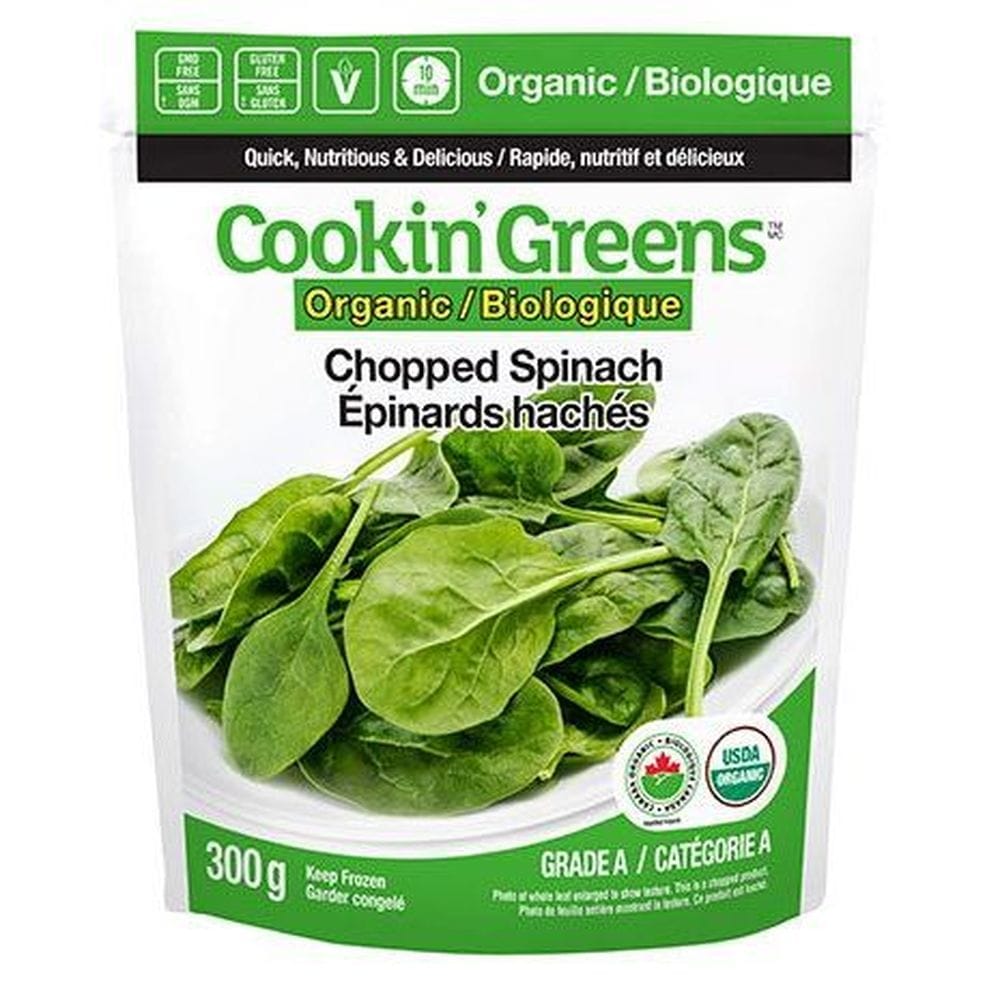 Cookin' Greens Chopped Spinach, 300 G -- 8 Per Case