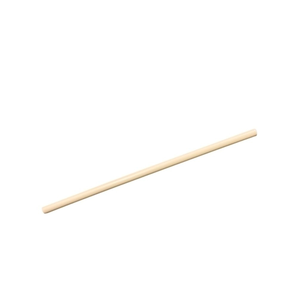 7.75 in x 8 mm Natural Biodegradable Unwrapped Giant Straw