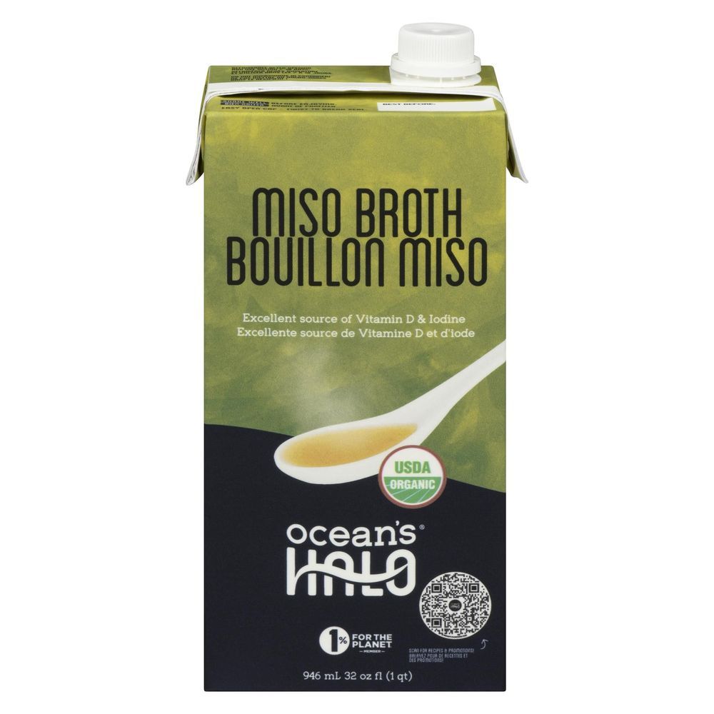 Ocean's Halo Organic Miso Broth, 946 Ml -- 6 Per Case