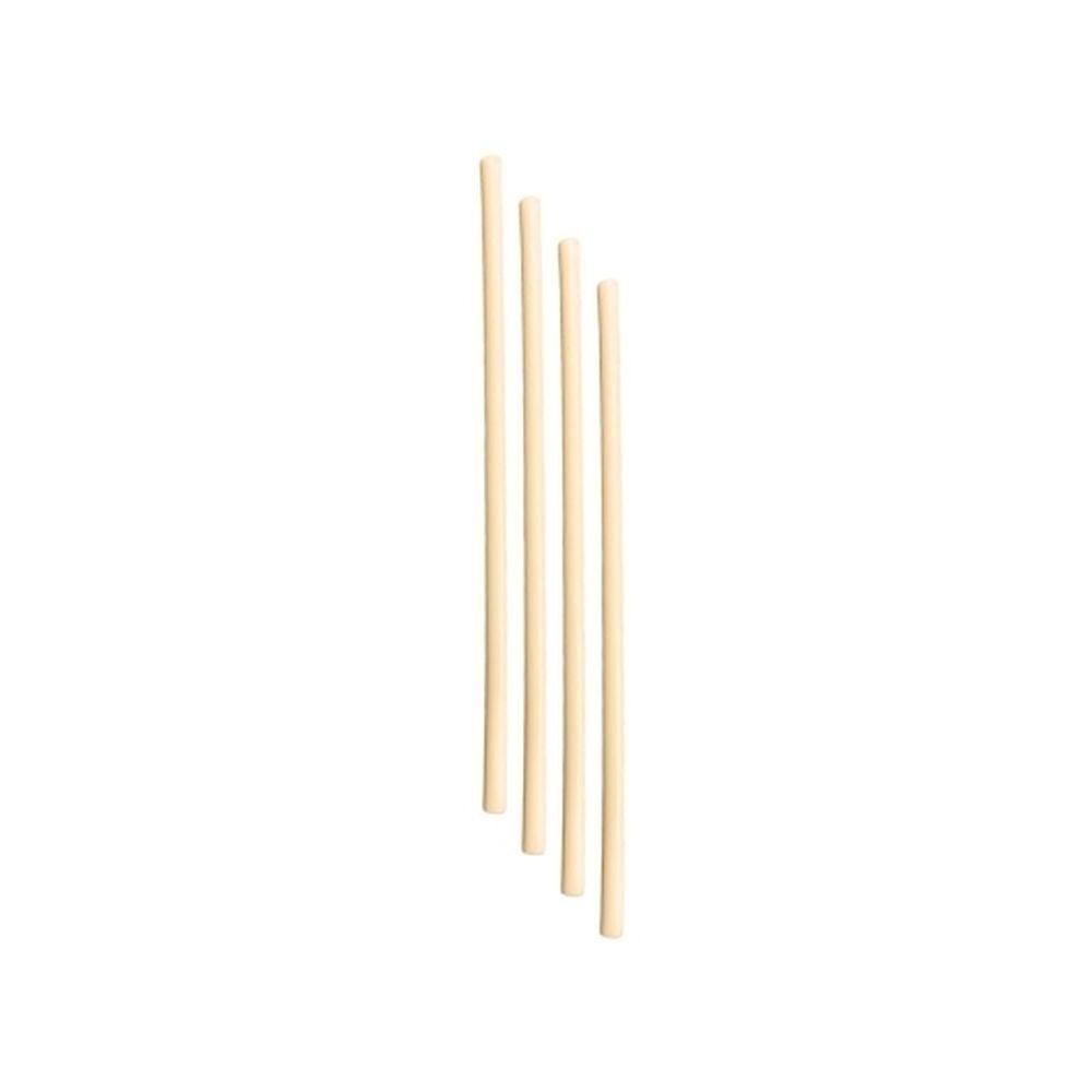 4.75 in x 3 mm Natural Biodegradable Unwrapped Cocktail Stirrer