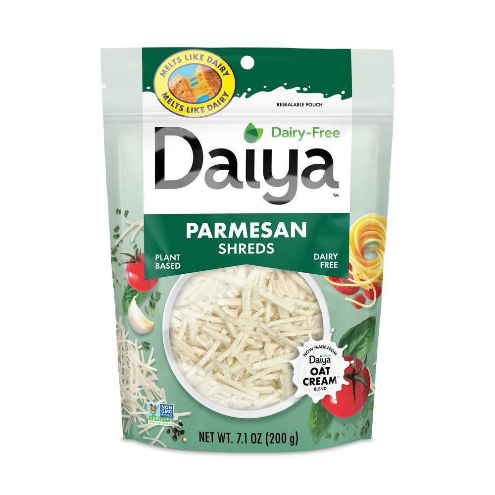 Daiya 200 G De Parmesan Râpé, Paquet De 12