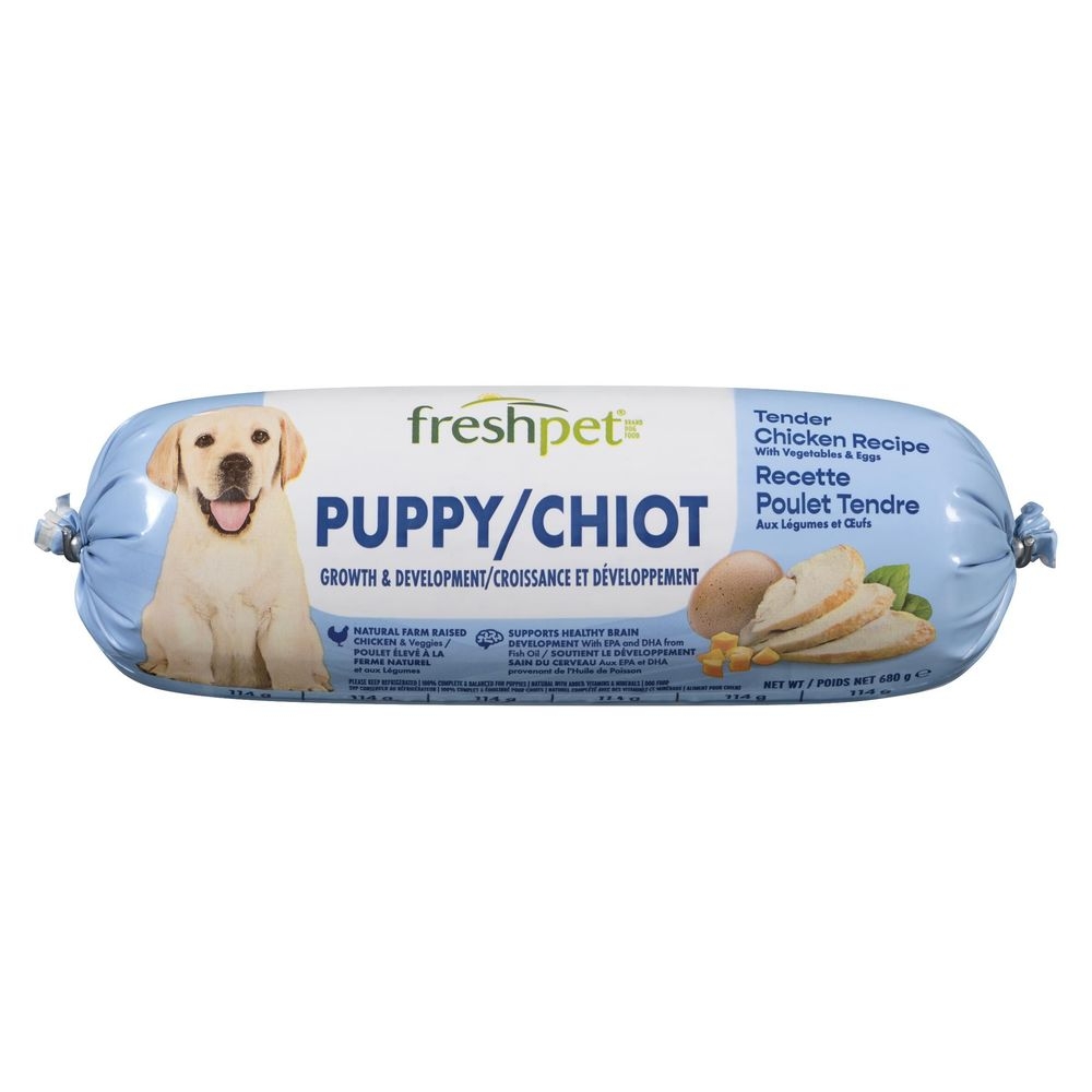 Puppy Chicken with Eggs and Vegetables