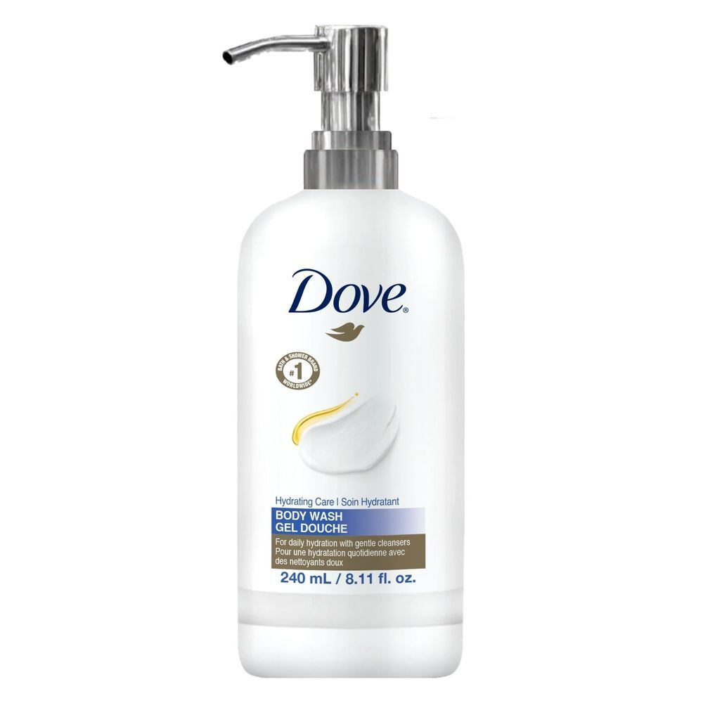 Dove Pro Hydrating Care Body Wash, 240 Ml -- 24 Per Case