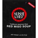 Traditional Japanese Style Red Miso Soup