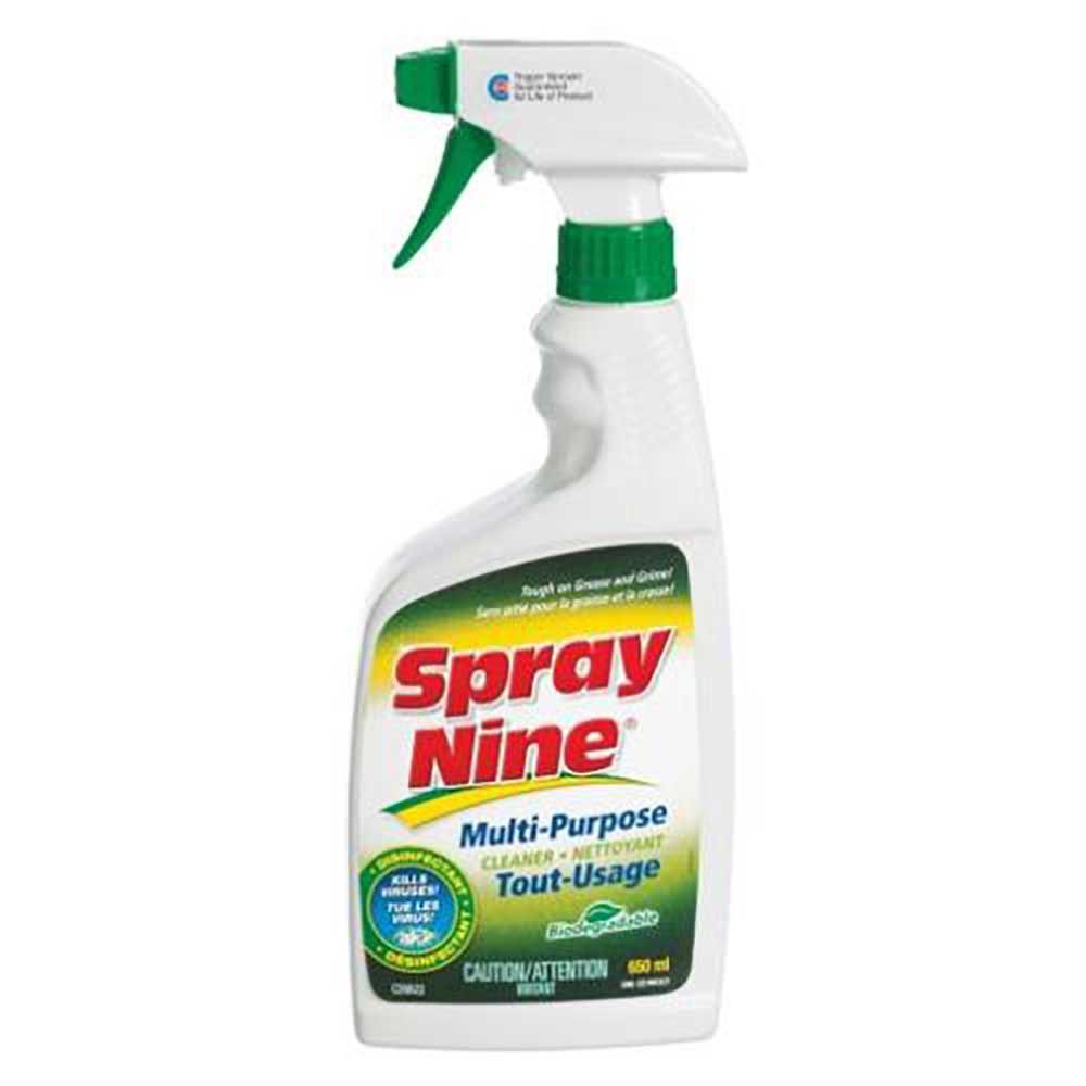 Spray Nine Nettoyant/dégraissant Puissant, Bouteille De 650 Ml -- 6 Par Boîte