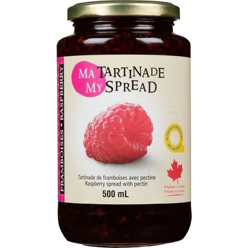 Dora Raspberry Spread With Pectin, 500 Ml -- 12 Per Case