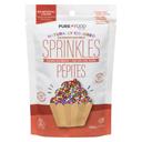 Naturally Colored Round Rainbow Nonpariels Sprinkles