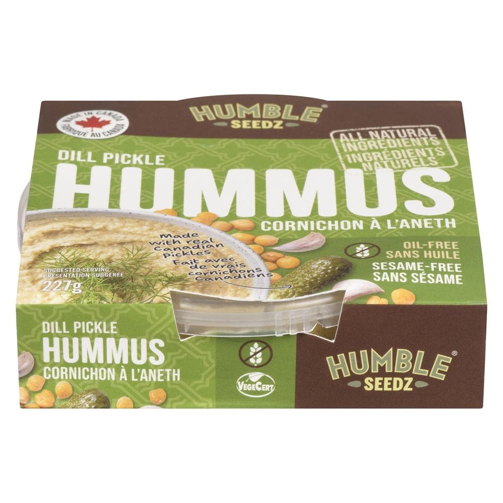 Humble Seedz Humble Dill Pickle Hummus, 227 G -- 6 Per Case