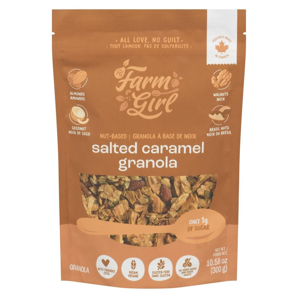 Farm Girl Salted Caramel Granola, 300 G -- 12 Per Case