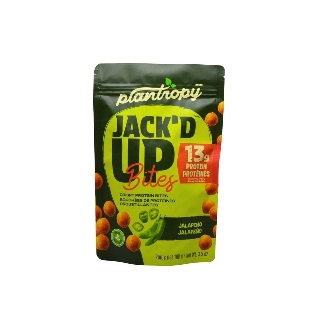 Plantropy Jack’d Up Jalapeno Bites, 100 G -- 8 Per Case