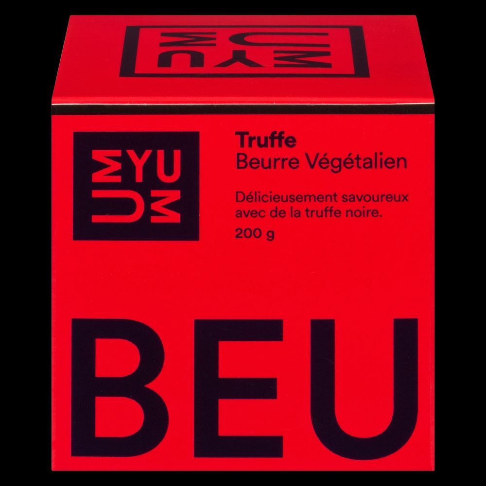 Umyum Beurre Végétal À La Truffe, 200 G – 6 Par Carton