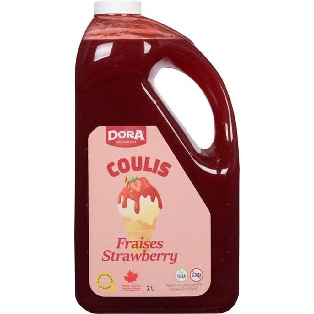 Pied-mont Coulis De Fraises, 2 L -- 2 Par Caisse