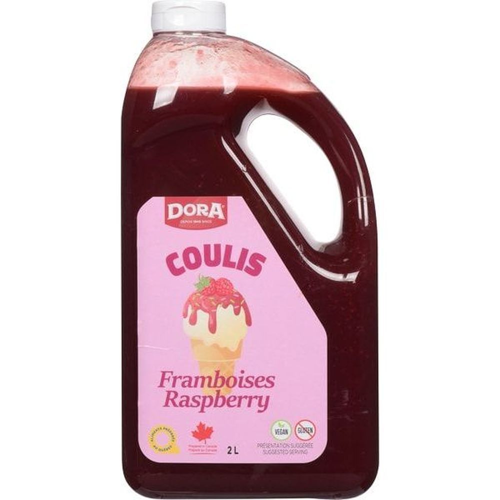 Pied-mont Coulis De Framboises, 2 L -- 2 Par Caisse
