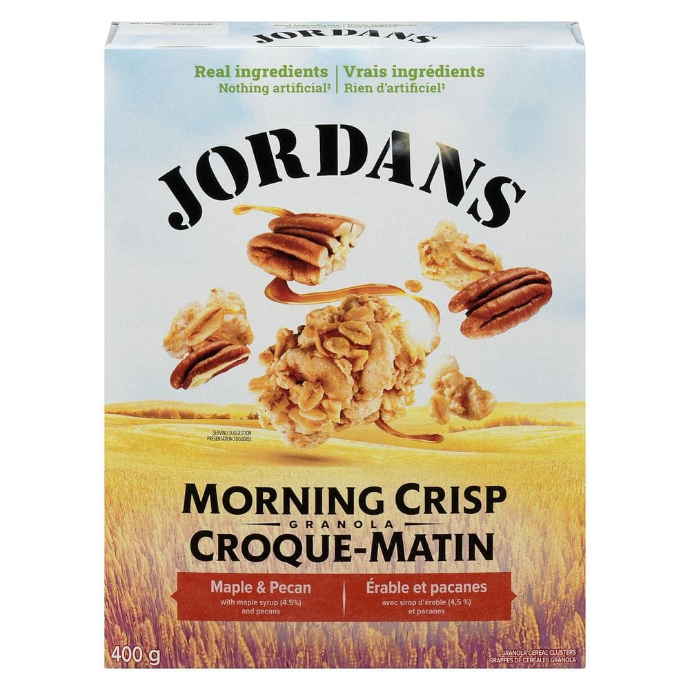 Jordans Maple And Pecan Morning Crisp Granola, 400 G -- 6 Per Case