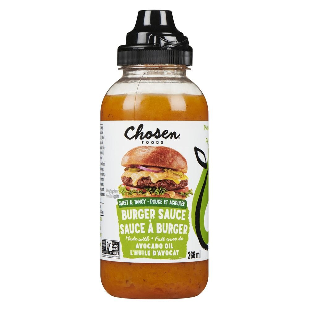 Chosen Foods Burger Sauce With Avocado Oil, 266 Ml -- 6 Per Case