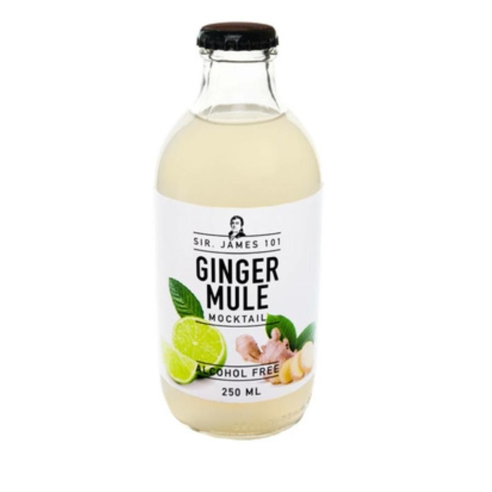 Sir James 101 Ginger Mule Alcohol Free Mocktail, 250 Ml -- 12 Per Case