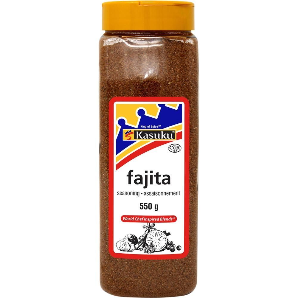 Kasuku ,assaisonnement Pour Fajitas, 550 G – 9 Sachets Par Boîte